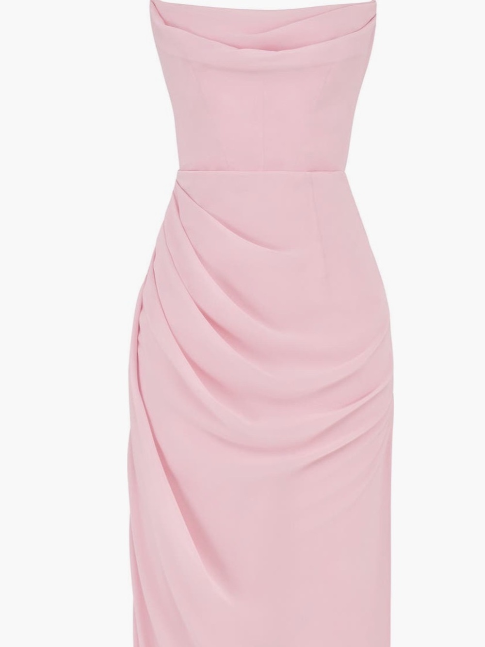 House of Cb Adrienne dress in light pink - Picture 1 of 3